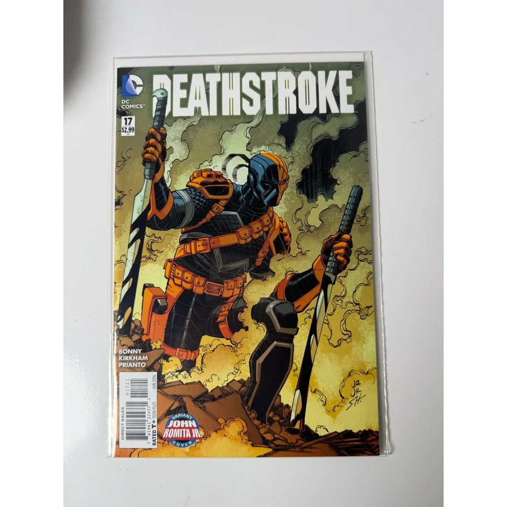 Deathstroke‎ 17 DC Comics 2016 John Romita Jr Variant Cover Slade Wilson